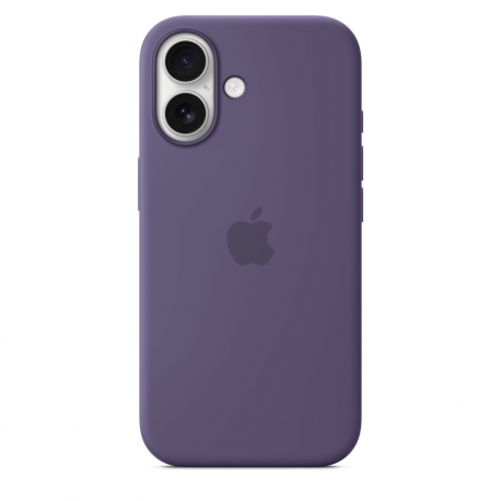 Apple - Back cover for mobile phone - MagSafe compatibility - silicone - purple fog - for iPhone 17 - 3