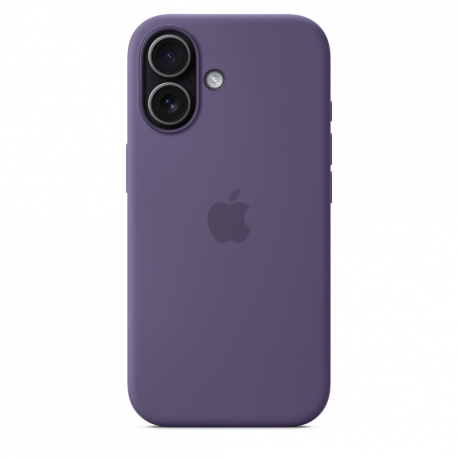 Apple - Back cover for mobile phone - MagSafe compatibility - silicone - purple fog - for iPhone 17 - 4