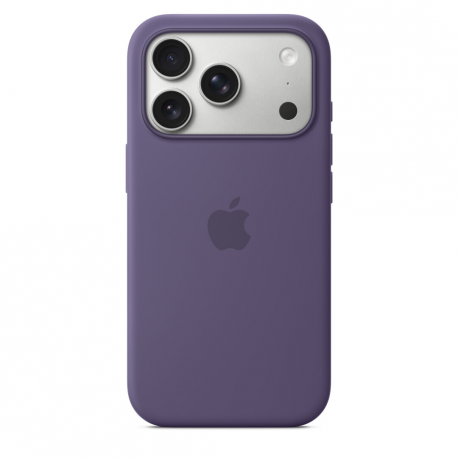 Apple - Back cover for mobile phone - MagSafe compatibility - silicone - purple fog - for iPhone 17 Pro - 0