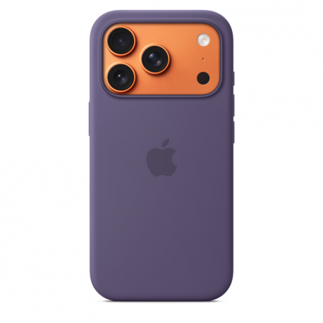 Apple - Back cover for mobile phone - MagSafe compatibility - silicone - purple fog - for iPhone 17 Pro - 1