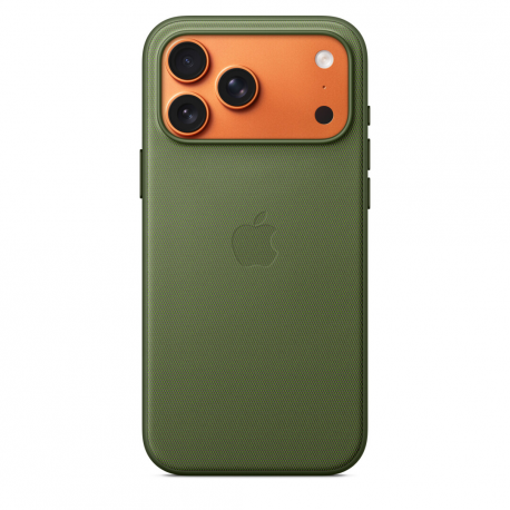 Apple - Back cover for mobile phone - MagSafe compatibility - TechWoven - green - for iPhone 17 Pro Max - 1