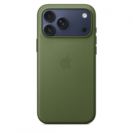 Apple - Back cover for mobile phone - MagSafe compatibility - TechWoven - green - for iPhone 17 Pro Max - 2