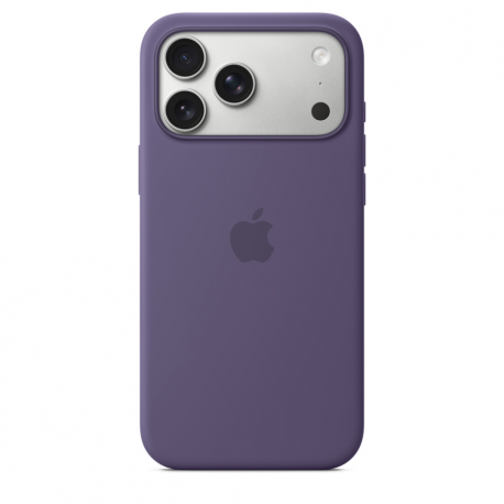 Apple - Back cover for mobile phone - MagSafe compatibility - silicone - purple fog - for iPhone 17 Pro Max - 0