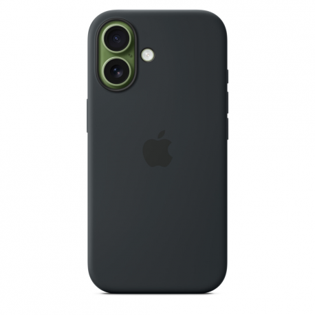 Apple - Back cover for mobile phone - MagSafe compatibility - silicone - black - for iPhone 17 - 2