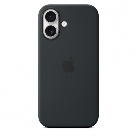 Apple - Back cover for mobile phone - MagSafe compatibility - silicone - black - for iPhone 17 - 4