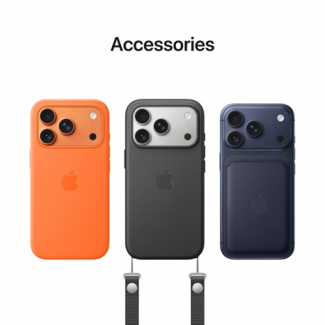 Apple iPhone 17 Pro Max - 5G smartphone - dual-SIM  /  Internal Memory 512 GB - OLED display - 6.9" - 2868 x 1320 pixels (120 Hz) - 3x rear cameras 48 MP, 48 MP, 48 MP - front camera 18 Megapixel - deep blue - 8