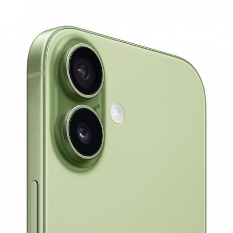 Apple iPhone 17 - 5G smartphone - dual-SIM  /  Internal Memory 256 GB - OLED display - 6.3" - 2622 x 1206 pixels (120 Hz) - 2x rear cameras 48 MP, 48 MP - front camera 18 Megapixel - sage - 2