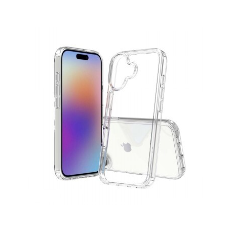 Screenor - Back cover for mobile phone - thermoplastic polyurethane (TPU), acrylic - transparent - 0