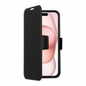 Screenor Clever - Flip cover for mobile phone - MagSafe compatibility - eco-leather, thermoplastic polyurethane (TPU) - black - for Apple iPhone 17 Pro