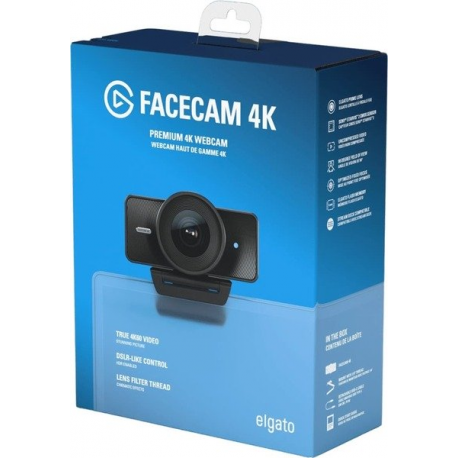 Elgato Facecam - Webcam - colour - fixed focal - USB 3.0 - MJPEG, YUV2, NV12 - 4