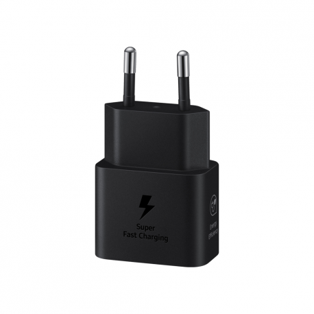 Samsung EP-T2510 - Power adapter - 25 Watt - 3 A - SFC, PD 3.0 (24 pin USB-C) - black - 2