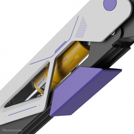 Neomounts ACE DS70-256BL1 - Mounting kit (articulating arm) - full-motion - for flat panel - gaming - steel - black - screen size: 24"-57" - desk-mountable - 9