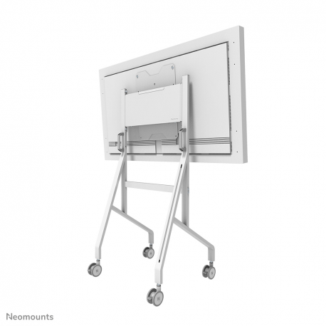Neomounts Move Go Flip FL50-515WH1 - Cart - for flat panel - steel - white - screen size: 55"-65" - mounting interface: 400 x 400 mm - 3