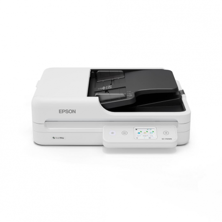 Epson WorkForce DS-1760WN - Document scanner - Duplex - 215.9 x 5588 mm - 1200 dpi x 1200 dpi - up to 30 ppm (mono) / up to 30 ppm (colour) - ADF (60 sheets) - up to 3000 scans per day - USB 2.0, Wi-Fi, Gigabit LAN - 1