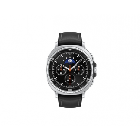 Samsung Galaxy Watch8 Classic - 46 mm - smart watch with hybrid band - hybrid eco-leather - band size: S/M/L - display 1.34" - 64 GB - NFC, Wi-Fi, Bluetooth - 63.5 g - black - 1