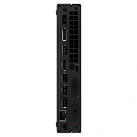Lenovo ThinkCentre M70q Gen 6 13A4 - Tiny Core Ultra 5 225T / up to 4.9 GHz - RAM 32 GB - SSD 512 GB - TCG Opal Encryption, NVMe - Intel Graphics - Gigabit Ethernet, IEEE 802.11ax (Wi-Fi 6E), Bluetooth 5.3 - Win 11 Pro - monitor: none - keyboard: Nordic (Danish/Finnish/Norwegian/Swedish) - raven black - Lenovo TopSeller - with 3 Years Lenovo Onsite Support, CO2 Offset 0.5 ton (2nd Gen) - 5