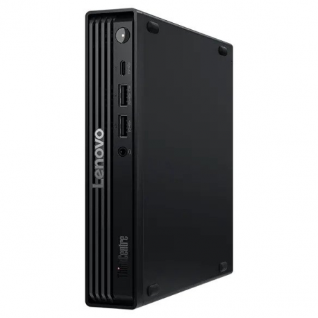 Lenovo ThinkCentre M70q Gen 6 13A4 - Tiny Core Ultra 7 265T / up to 5.3 GHz - vPro Enterprise - RAM 16 GB - SSD 1 TB - TCG Opal Encryption, NVMe - Intel Graphics - Gigabit Ethernet, IEEE 802.11ax (Wi-Fi 6E), Bluetooth 5.3 - Win 11 Pro - monitor: none - keyboard: Nordic (Danish/Finnish/Norwegian/Swedish) - raven black - Lenovo TopSeller - with 3 Years Lenovo Onsite Support, CO2 Offset 0.5 ton (2nd Gen) - 2