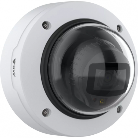 AXIS P32 Series P3278-LV - Network surveillance camera - dome - indoor - vandal  /  ingress proof - colour (Day&Night) - 8 MP - 3840 x 2160 - auto iris - vari-focal - audio - LAN 10 / 100 - PoE Plus Class 3 - TAA Compliant - 1