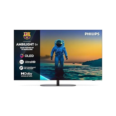 Philips 48OLED820 - 48" Diagonal Class OLED TV - Smart TV - Google TV - 4K UHD (2160p) 3840 x 2160 - HDR - 3