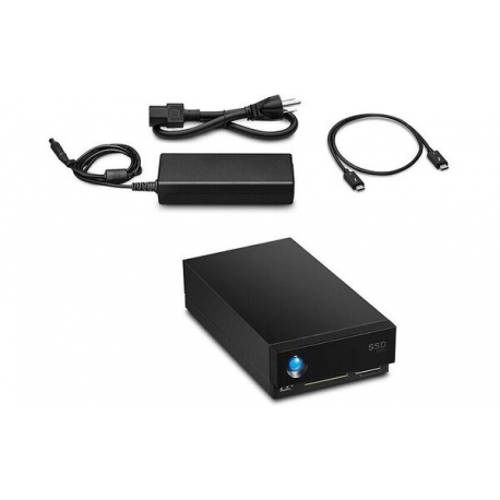 LaCie 1big Dock - Hard drive array - 30 TB - 1 bays (SATA-600) - HDD 30 TB x 1 - USB 3.0, Thunderbolt 3 (external) - with 5 years Rescue Data Recovery Service Plan - 2