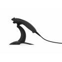 Voyager XP Curve USB Kit: Tethered, General Duty, 1D/2D, Standard Range Black Scanner, USB Cable  CBL-500-150-S00 , black rigid 