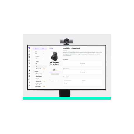 Logitech MX Master 4 for Business - Mouse - 8 buttons - wireless - Bluetooth, 2.4 GHz - Logitech Logi Bolt USB receiver - 2