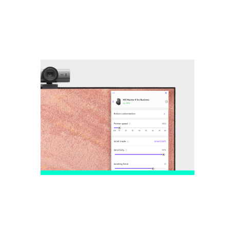 Logitech MX Master 4 for Business - Mouse - 8 buttons - wireless - Bluetooth, 2.4 GHz - Logitech Logi Bolt USB receiver - 3