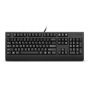 Lenovo Preferred Pro II - Keyboard - full size - USB - Lithuanian - black - brown box