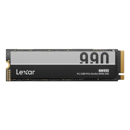 Lexar NM990 - SSD - 2 TB - internal - M.2 2280 - PCI Express 5.0 x4 (NVMe) - 0