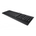 Lenovo Preferred Pro II - Keyboard - full size - USB - QWERTY - Swedish / Finnish - black - brown box