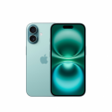 Apple iPhone 16 - 5G smartphone - dual-SIM  /  Internal Memory 128 GB - OLED display - 6.1" - 2556 x 1179 pixels - 2x rear cameras 48 MP, 12 MP - front camera 12 MP - teal