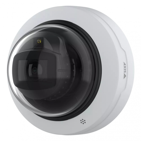 AXIS M42 Series M4225-LVE - Network surveillance camera - dome - outdoor - vandal resistant / weather resistant - colour (Day&Night) - 2 MP - 1920 x 1080 - vari-focal - audio - LAN 10/100 - H.264, H.265, MPEG-4 Part 10, AVC, MPEG-H Part 2, HEVC, MJPEG - PoE Class 3 - TAA Compliant - 3