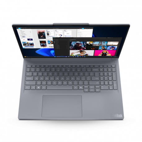 Lenovo ThinkBook 16p G6 ADR 21U0 - AMD Ryzen 9 - 8940HX / up to 5.3 GHz - Win 11 Pro - GeForce RTX 5060 - 32 GB RAM - 1 TB SSD NVMe - 16" IPS 2560 x 1600 (WQXGA) @ 240 Hz - Wi-Fi 7, Bluetooth - luna grey - kbd: Nordic (Danish/Finnish/Norwegian/Swedish) - with 2 Years Lenovo Depot Support, CO2 Offset 0.5 ton (2nd Gen) - 21