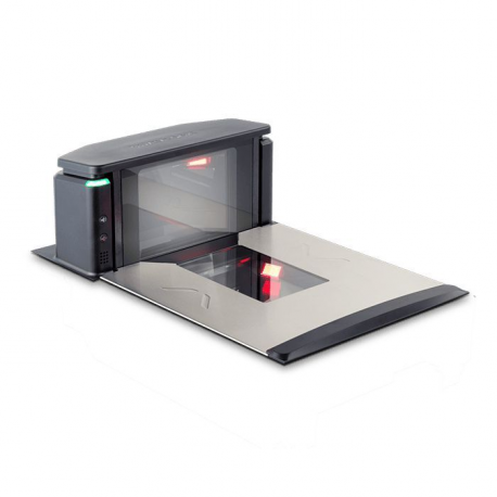 Magellan 9550i Scanner Only, Adaptive Scale, Med Platter/Flip-up Produce Rail/Shelf Mount, EU Power Brick/Cord, RS-232 Std Cable - 0