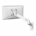 Ergotron LX Pro - Mounting kit (monitor arm) - for LCD display - aluminium - white - screen size: up to 34" - wall-mountable
