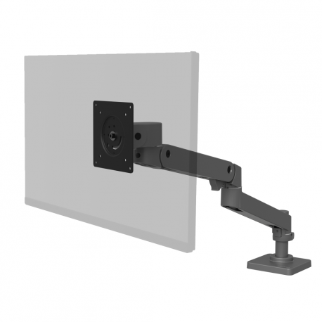 Ergotron LX Pro - Mounting kit (articulating arm) - modular - for LCD display - dark grey - screen size: up to 34" - desk-mountable - 3