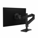 Ergotron LX Pro - Mounting kit (articulating arm) - modular - for LCD display - with tall pole - black - screen size: up to 34" - desk-mountable