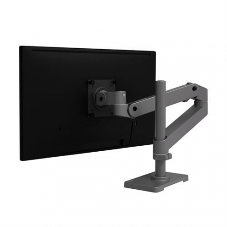 Ergotron LX Pro - Mounting kit (articulating arm) - modular - for LCD display - with tall pole - dark grey - screen size: up to 34" - desk-mountable - 0