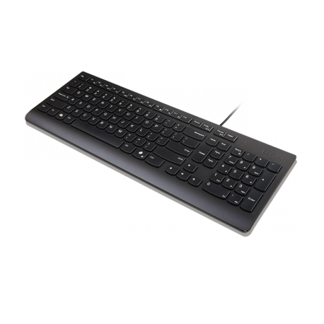 Lenovo Essential - Keyboard - USB - QWERTY - US English - black - brown box - 1