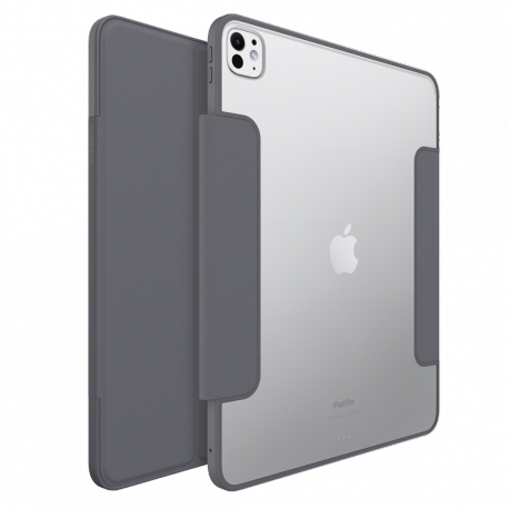 OtterBox Symmetry Folio Series - Flip cover for tablet - grey - for Apple 13-inch iPad Pro - 12