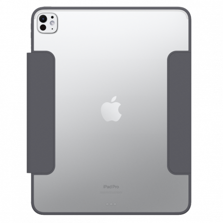 OtterBox Symmetry Folio Series - Flip cover for tablet - grey - for Apple 13-inch iPad Pro - 14
