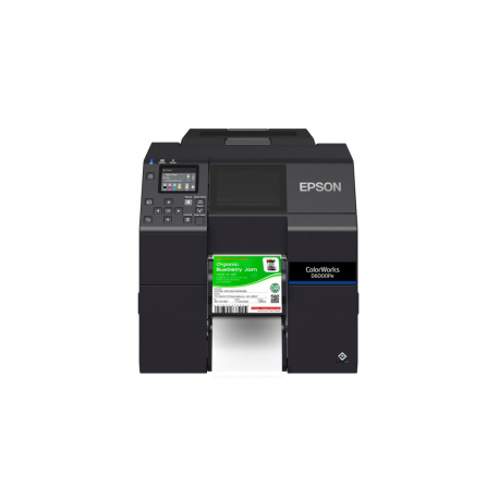 Epson ColorWorks CW-D6000Pe - Label printer - colour - ink-jet - Roll (11.2 cm) - 1200 x 1200 dpi - up to 119 mm / sec (mono)  /  up to 119 mm / sec (colour) - cutter - 4