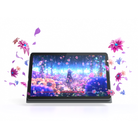 Lenovo Tab ZAEH - Tablet - Android 14 or later - 128 GB eMMC - 10.1" IPS (1920 x 1200) - microSD slot - luna grey - 9