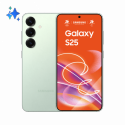 Samsung Galaxy S25 - 5G smartphone - dual-SIM - RAM 12 GB  /  Internal Memory 256 GB - OLED display - 6.2" - 2340 x 1080 pixels (120 Hz) - 3x rear cameras 50 MP, 12 MP, 10 MP - front camera 12 MP - mint