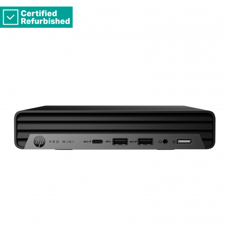 RENEW SILVER HP Pro 400 G9 Mini - i5-13500T, 8GB, 256GB SSD, USB Mouse, Win 11 Pro, 1 years - 0