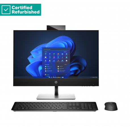 RENEW SILVER HP Pro 440 G9 AIO All-In-One - i5-13500T, 16GB, 512GB SSD, 23.8 FHD Non-Touch AG, Height Adjustable, USB Mouse, Win - 0