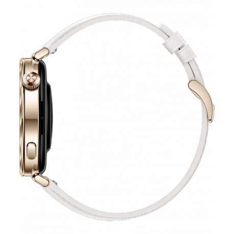 Huawei Watch GT 5 - 41 mm - stainless steel - smart watch with strap - composite leather - white - wrist size: 120-190 mm - display 1.32" - NFC, Bluetooth - 35 g - 3