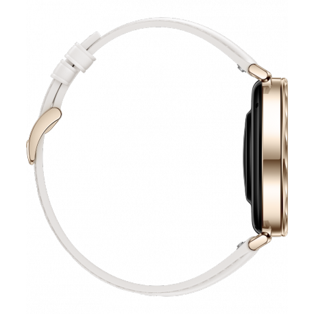 Huawei Watch GT 5 - 41 mm - stainless steel - smart watch with strap - composite leather - white - wrist size: 120-190 mm - display 1.32" - NFC, Bluetooth - 35 g - 5