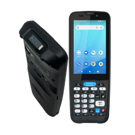 Unitech HT330 - Data collection terminal - rugged - Android 12 - 32 GB - 4" (800 x 480) - rear camera + front camera - barcode reader - (2D imager  /  RFID) - microSD slot - Bluetooth, 802.11 a / b / g / n / ac / d / e / h / i / j / k / r / v - 4G - LTE - 1