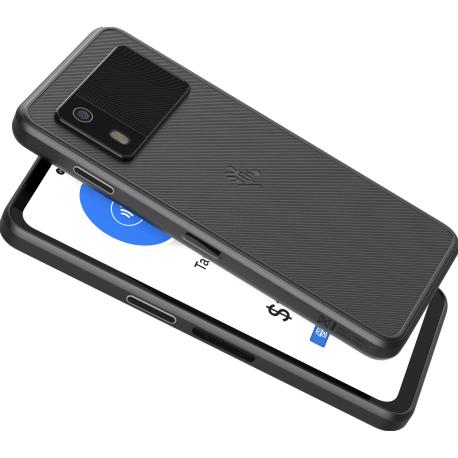 Zebra EM45 - 5G smartphone - dual-SIM - RAM 8 GB  /  Internal Memory 128 GB - microSD slot - LED display - 6.7" - 2400 x 1080 pixels (120 Hz) - rear camera 50 MP - front camera 8 MP - 1